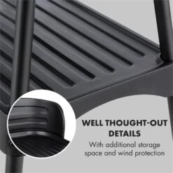 Porterhouse Elektrogrill 2200W Antihaft-Grillfläche Schwarz -Küchenbedarf Geschäft 10033322 yy 0005 logo Klarstein Porterhouse Elektrogrill 2200W schwarz