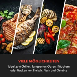 Queensize Kamado Grill Thermometer Abnehmbare Seitenteile Schwarz 14 Queensize Kamado Grill Thermometer Abnehmbare Seitenteile Schwarz -Küchenbedarf Geschäft 10033377 de 0005 logo