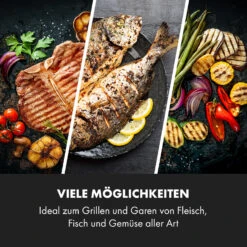 Tafelspitz Elektrogrill 2000/2400 W Antihaftbeschichtung Faltbar Mobil -Küchenbedarf Geschäft 10033448 de 0005 logo