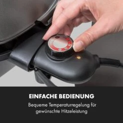 Tafelspitz Elektrogrill 2000/2400 W Antihaftbeschichtung Faltbar Mobil -Küchenbedarf Geschäft 10033448 de 0009 logo
