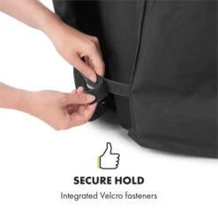 Beef Brisket Wetterschutzhaube Oxford Canvas Schwarz -Küchenbedarf Geschäft 10033461 yy 0004 logo Fabric cover for OGA032