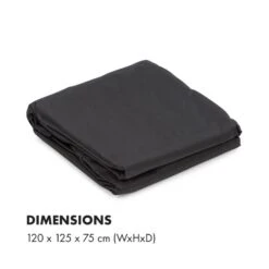 Beef Brisket Wetterschutzhaube Oxford Canvas Schwarz -Küchenbedarf Geschäft 10033461 yy 0006 logo Fabric cover for OGA032