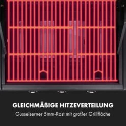 Gazooka 3.0T BBQ Grill 3x3kW Brenner 4 Rollen Edelstahl -Küchenbedarf Geschäft 10033533 de 0006 logo