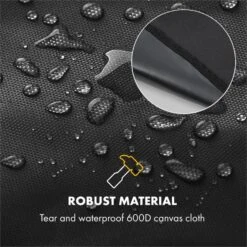 Gazooka 3.0T Wetterschutzhaube 600D Canvas 30/70% PE/PVC Schwarz -Küchenbedarf Geschäft 10033536 yy 0005 logo Klarstein Gazooka 3 0T Wetterschutzhaube schwarz
