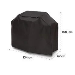 Gazooka 3.0T Wetterschutzhaube 600D Canvas 30/70% PE/PVC Schwarz -Küchenbedarf Geschäft 10033536 yy 0006 logo Klarstein Gazooka 3 0T Wetterschutzhaube schwarz