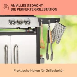 Tomahawk 3.1 S Gasgrill 3x3,6kW Brenner+2,7 KW 60x45cm Grill Edelstahl 14 Tomahawk 3.1 S Gasgrill 3x3,6kW Brenner+2,7 KW 60x45cm Grill Edelstahl -Küchenbedarf Geschäft 10033567 de 0007 usp