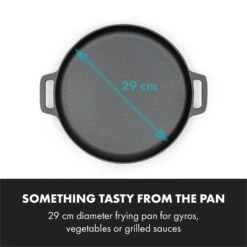 Tomahawk 3.1 S Brat & Back-Set Pfanne Pizzastein Ø29 Cm -Küchenbedarf Geschäft 10033568 yy 0004 logo Klarstein Tomahawk Brat and Back Set