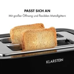 Arabica Toaster 920W LED-Display Touch-Bedienfeld Edelstahl -Küchenbedarf Geschäft 10033728 de 0007 logo