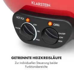 Szechuan Hot Pot Und Grillplatte 5l Vol. 1350 W, 600 W Rot -Küchenbedarf Geschäft 10033779 de 0003 logo