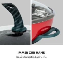 Szechuan Hot Pot Und Grillplatte 5l Vol. 1350 W, 600 W Rot -Küchenbedarf Geschäft 10033779 de 0008 logo