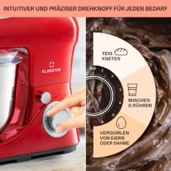Bella Pico 2G Küchenmaschine 1300W 1,7PS 6 Stufen 5 Liter -Küchenbedarf Geschäft 10033801 de 0004 usp