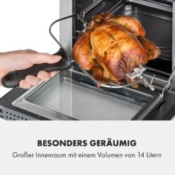 AeroVital Cube Chef Heißluftfritteuse 1700 W 14 Liter 16 Programme Ober- Und Unterhitze -Küchenbedarf Geschäft 10034217 de 0004 logo