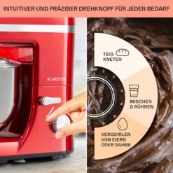 Bella Elegance Küchenmaschine 2000 W 2,7 PS 5,2 Ltr Edelstahl BPA-frei -Küchenbedarf Geschäft 10034364 de 0004 usp