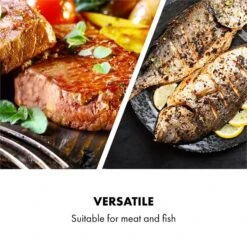 AeroVital Cube Chef Heißluftfritteuse Steak-Käfig Zubehör Edelstahl -Küchenbedarf Geschäft 10034408 yy 0003 logo Klarstein AeroVital Cube Chef Steak Kaefig