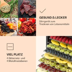 Mega Jerky Dörrautomat 650W 35-80°C LC-Touch-Display Timer 8 Ebenen 9 Mega Jerky Dörrautomat 650W 35-80°C LC-Touch-Display Timer 8 Ebenen -Küchenbedarf Geschäft 10034439 de 0004 logo