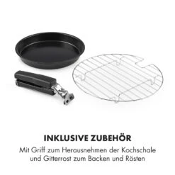 VitAir Pommesmaster Heißluftfritteuse 360° 1400W 50-240°C Timer -Küchenbedarf Geschäft 10034529 de 0010 logo