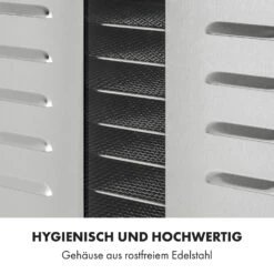 Master Jerky 300 Dörrautomat 2000W 40-90 °C 24h-Timer Edelstahl Silber 14 Master Jerky 300 Dörrautomat 2000W 40-90 °C 24h-Timer Edelstahl Silber -Küchenbedarf Geschäft 10034544 de 0007 logo