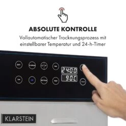 Master Jerky 550 Dörrautomat 2400W 40-90 °C 24h-Timer Edelstahl Silber -Küchenbedarf Geschäft 10034546 de 0003 logo