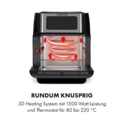 AeroVital Fry Heißluftfritteuse 1500W 10l Timer 9 Programme -Küchenbedarf Geschäft 10034575 de 0003 logo