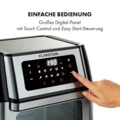 AeroVital Fry Heißluftfritteuse 1500W 10l Timer 9 Programme -Küchenbedarf Geschäft 10034575 de 0006 logo