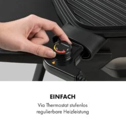 Gatsby Elektrogrill 2000W Antihaft-Grillfläche Seitentische Schwarz -Küchenbedarf Geschäft 10034706 de 0005 logo