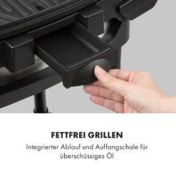Gatsby Elektrogrill 2000W Antihaft-Grillfläche Seitentische Schwarz -Küchenbedarf Geschäft 10034706 de 0008 logo