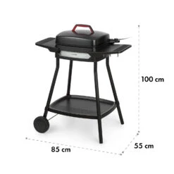 Gatsby Elektrogrill 2000W Antihaft-Grillfläche Seitentische Schwarz -Küchenbedarf Geschäft 10034706 yy 0009 dimensions