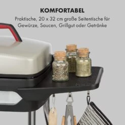 Gatsby Elektrogrill 2000W Antihaft-Grillfläche Seitentische -Küchenbedarf Geschäft 10034707 de 0003 logo