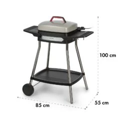 Gatsby Elektrogrill 2000W Antihaft-Grillfläche Seitentische -Küchenbedarf Geschäft 10034707 yy 0009 dimensions