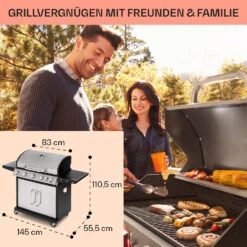 Tomahawk Gasgrill 5x3,6 KW + 2,7 KW Brenner 80x43,5 Cm Grill Edelstahl 12 Tomahawk Gasgrill 5x3,6 KW + 2,7 KW Brenner 80x43,5 Cm Grill Edelstahl -Küchenbedarf Geschäft 10034712 de 0006 usp