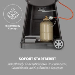 Vanquish Gasgrill 3 Edelstahlbrenner 3 X 3 KW 63,5 X 45 Cm Grillfläche -Küchenbedarf Geschäft 10034805 de 0005 logo