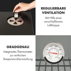 Pasadena Gas-Räuchergrill 2,5 KW Heizleistung 180 °C / 350 °F Max. -Küchenbedarf Geschäft 10034818 de 0006 logo