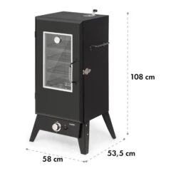 Pasadena Gas-Räuchergrill 2,5 KW Heizleistung 180 °C / 350 °F Max. -Küchenbedarf Geschäft 10034818 yy 0010 logo Klarstein Pasadena Gas Raeuchergrill Large
