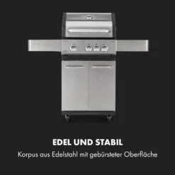 Valkyrie Gasgrill 3x3,2 + 2,9 KW Sichtfenster 54x42 Cm Grill Edelstahl -Küchenbedarf Geschäft 10034845 de 0004 logo