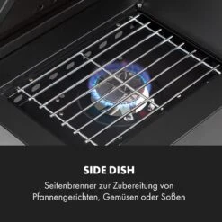 Valkyrie Gasgrill 3x3,2 + 2,9 KW Sichtfenster 54x42 Cm Grill Edelstahl -Küchenbedarf Geschäft 10034845 de 0006 logo