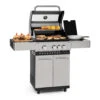 Valkyrie Gasgrill 3x3,2 + 2,9 KW Sichtfenster 54x42 Cm Grill Edelstahl
