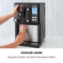 Sweet Sundae Eiscrememaschine Kompressor 1,5l Edelstahl Schwarz -Küchenbedarf Geschäft 10034911 de 0003 logo
