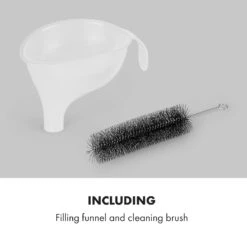 Sweet Sundae Eiscrememaschine Kompressor 1,5l Edelstahl Schwarz -Küchenbedarf Geschäft 10034911 uk 0009 logo Klarstein Sahnehaeubchen Eiscrememaschine schwarz