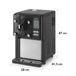 Sweet Sundae Eiscrememaschine Kompressor 1,5l Edelstahl Schwarz -Küchenbedarf Geschäft 10034911 yy 0010 logo Klarstein Sahnehaeubchen Eiscrememaschine schwarz