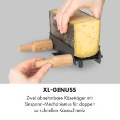 Appenzell XL Raclette Mit Grill 600 W Thermostat 2 Käseträger -Küchenbedarf Geschäft 10035218 de 0005 logo