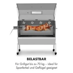 Sauenland Pro XL Spanferkelgrill Drehspieß 15W 4 Rollen Edelstahl -Küchenbedarf Geschäft 10035373 de 0004 logo