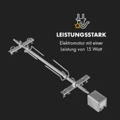 Sauenland Pro XL Spanferkelgrill Drehspieß 15W 4 Rollen Edelstahl -Küchenbedarf Geschäft 10035373 de 0005 logo