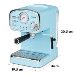 Espressionata Gusto Espressomaschine 1100W 15 Bar Druck 17 Espressionata Gusto Espressomaschine 1100W 15 Bar Druck -Küchenbedarf Geschäft 10035377 yy 0009 logo Klarstein Espressionata Gusto Espressomaschine