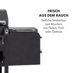 Kingsville Smoker Kombigrill Gas Kohle Smoker 13,5kW 3+1 Brenner -Küchenbedarf Geschäft 10035409 de 0004 logo