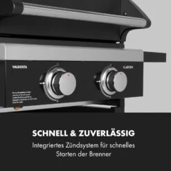 Valdosta 2.0 Gasgrill 2x3,6kW Brenner Edelstahl -Küchenbedarf Geschäft 10035413 de 0007 logo