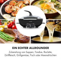Szechuan 2-in-1 Hot Pot Und Grillplatte 5l Vol. 1350 / 600 W -Küchenbedarf Geschäft 10035431 de 0005 logo