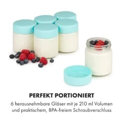 Gaia Greek Joghurt-Maker 1,26 L 6 Gläser Inkl. Sieb-Box -Küchenbedarf Geschäft 10035435 de 0003 logo