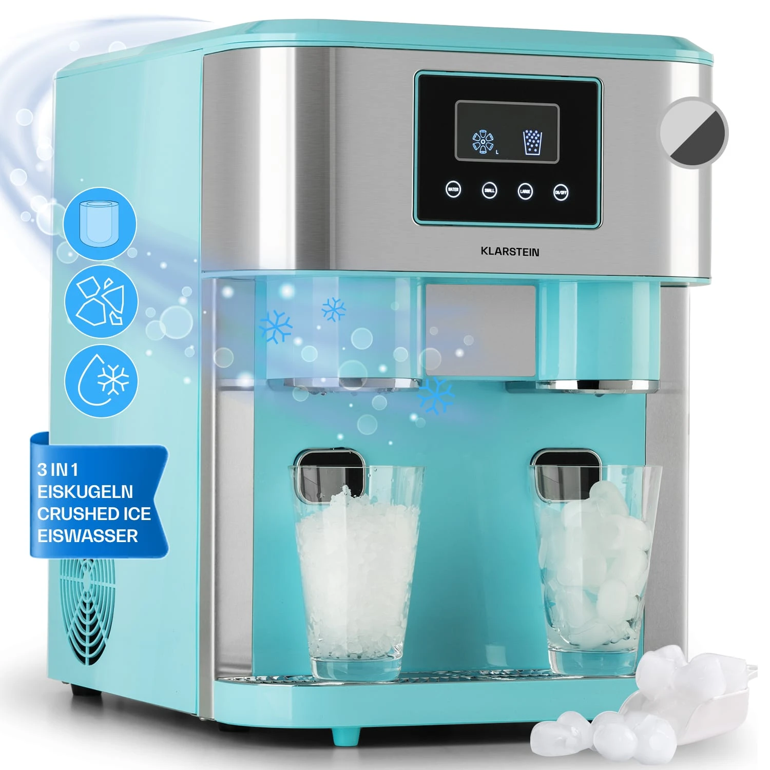 Eiszeit Crush Eiswürfelmaschine 2 Größen Crushed Ice 1 Eiszeit Crush Eiswürfelmaschine 2 Größen Crushed Ice