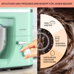 Bella Elegance Küchenmaschine 2000W 2,7PS 5,2 Ltr Edelstahl BPA-frei -Küchenbedarf Geschäft 10035520 de 0004 usp
