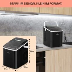 Arctic Porter Eiswürfelmaschine Bullet-Eis 12kg/24h Edelstahl -Küchenbedarf Geschäft 10035553 de 0006 usp